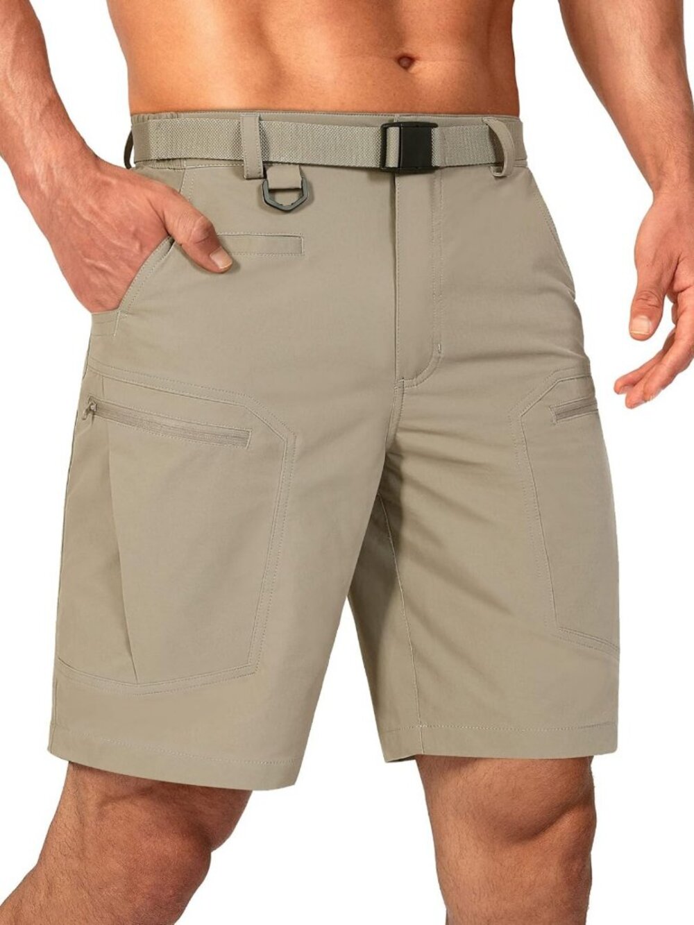 Lightweight Water-Resistant Cargo Hiking Shorts | Quick-Dry & Breathable